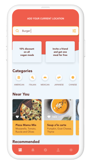 PickNGo App: Bestellübersicht auf dem Smartphone