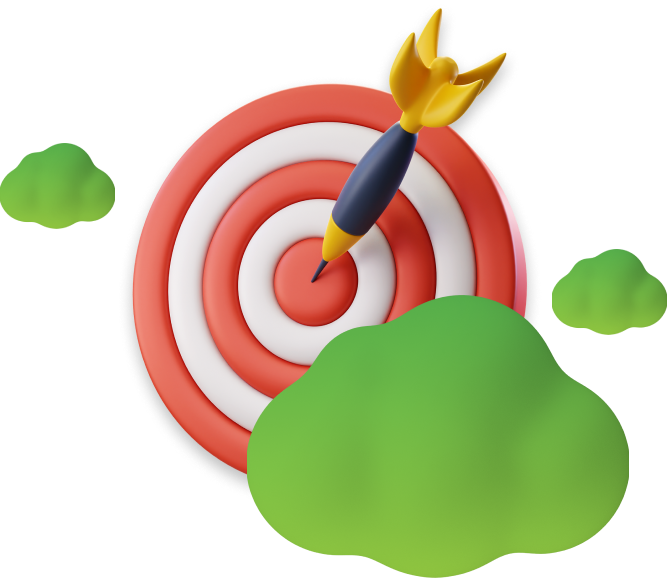 3D-Illustration eines ineinandergreifenden Kettenglied-Symbols